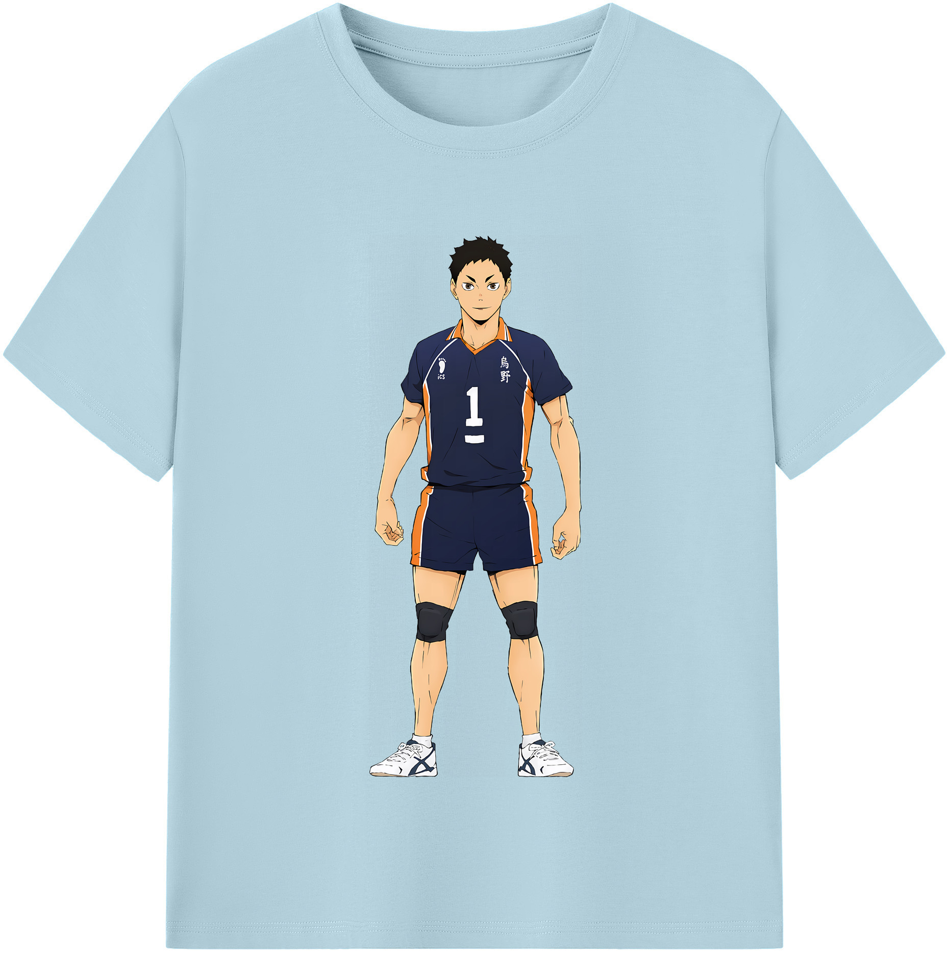 （画像用） ハイキュー!! Haikyu!! 綿100％半袖Tシャツ（フロントプリント）